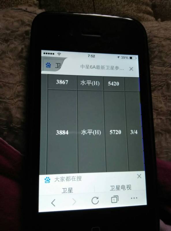 卫星最新参数概览